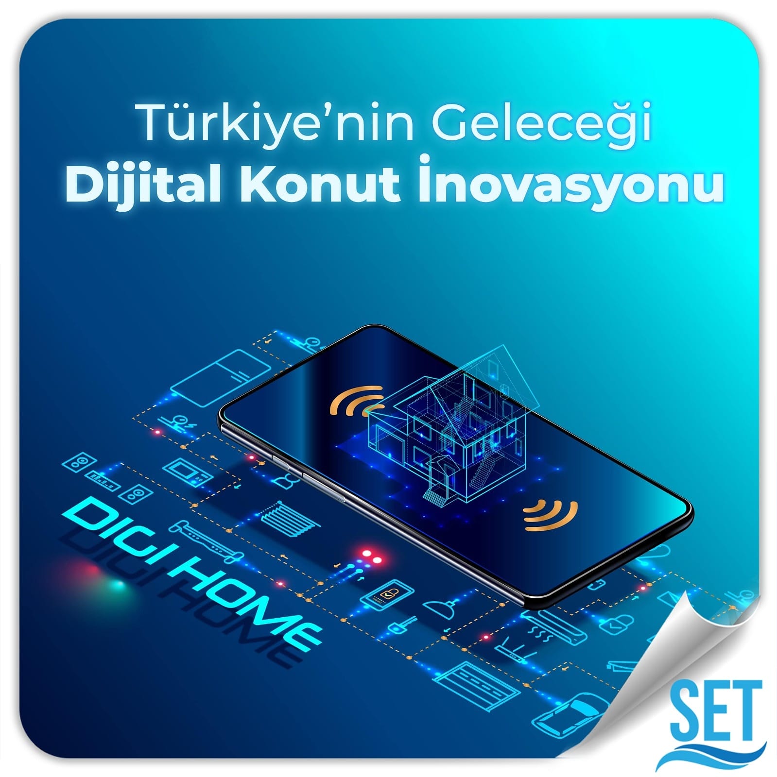 Türkiye'nin geleceği dijital konut inovasyonu SET Premium Digihome ile sizlerle